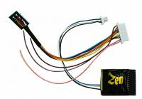DCD-ZN218.4.2 DCC Concepts Zan Black Decoder: 21 Pin DCC MTC and 8 pin connection. 4 powered + 2 lgic functions