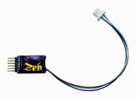 DCD-ZN6D.2 DCC Concepts Zen Micro 6 Pin DCC Decoder with two functions and stay-alive capability