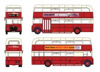 E42603 EFE Road AEC Routemaster Northern FTP586C (2116) Service 46 Chester-le-Street