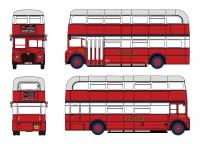 E42605 EFE Road AEC Routemaster RMF2809 General Route 111 Heathrow Central