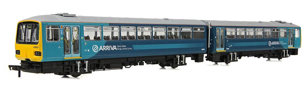 E83023 EFE Rail Class 143 2-Car DMU 143624 Arriva