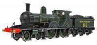 E85024SF EFE Rail Adams Class T3 4-4-0 Steam Loco - 560 - SR