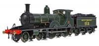 E85025SF EFE Rail Adams Class T3 4-4-0 Steam Loco - 558 - SR