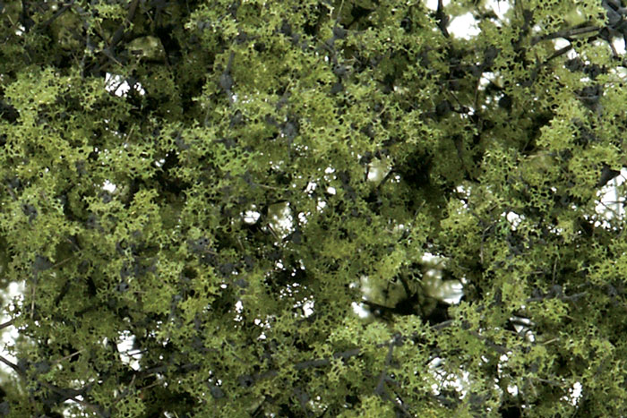 F1132 Woodland Scenics Fine-Leaf Foliage Light Green 75cu in