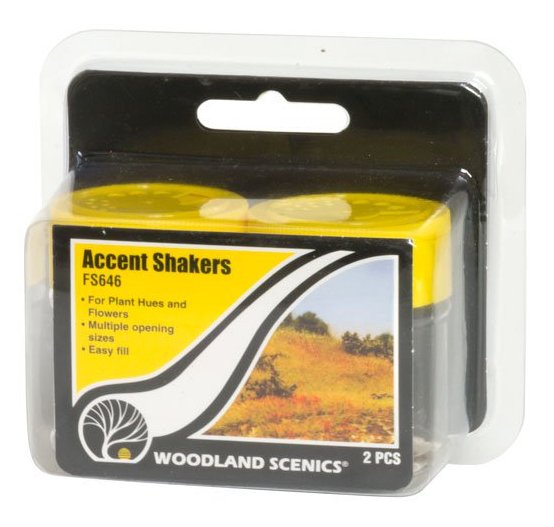 FS646 Woodland Scenics Accent Shakers