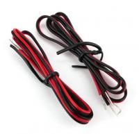 GM08RB Gaugemaster Red Black Twinned Wire 50cm x 2