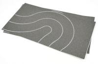 GM376 Gaugemaster Asphalt Road Universal Curves 68mm wide