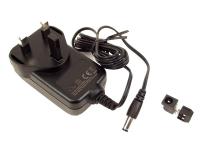 This 2 amp unit has a regulated 12v DC Output with bare wire terminal connections.  It is our recommended power supply for the Peco Turntable Motor (PL-55).