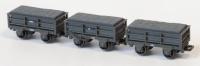 GR323 Peco FR 2 Ton Slate Wagon Triple Pack - Grey