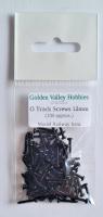 GVSCO12 Golden Valley Hobbies Track Screws O Gauge 12mm x 100