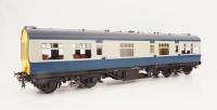 9104 Heljan LMS Inspection Saloon - BR Blue & Grey with full yellow ends