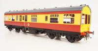 9111 Heljan LMS Inspection Saloon - BR Crimson & Cream with yellow ends