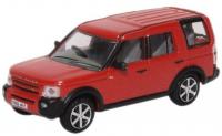 76LRD008 Oxford Diecast Land Rover Discovery 3 Rimini Red Metallic