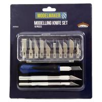 MM003 The ModelMaker Modelling Knife Set (16 pcs)