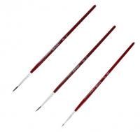 MM004 The ModelMaker Three Paint Brushes(sizes 000, 0 & 2)