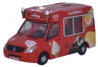 NWM001 Oxford Diecast Mercedes Ice Cream Van - Mr Whippy Walls