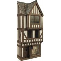 PO421 Metcalfe Low Relief Half Timbered Shop Front kit