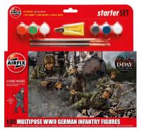 A55120 Airfix WWII German Infantry Multipose Starter Set