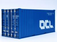 CR54 C Rail 20ft Container number OCLU 075681 in OCL livery