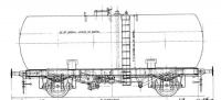 76TKA001 Oxford Rail Class A Tank Wagon number 5485 - BRT Staveley Chemicals