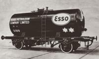 76TKB003 Oxford Rail Class B Tank Wagon number 3300 - Esso Black original suspension