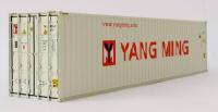 CR74 C Rail 40ft High Cube Container number YMLU 889609 4561 in Yang Ming livery