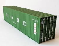 CR75 C Rail 40ft High Cube Container number UACU 537551 in UASC livery