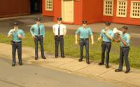 33154 Bachmann O Scale Scenescapes Figures Police