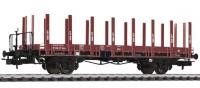 L235040 Liliput Flat Wagon SBB Epoch IV With Wood Stanchion