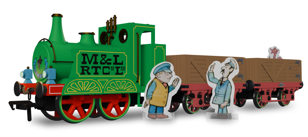 Ivor the Engine Train Pack - DCC Sound Fitted Ivor the Engine Train Pack - DCC Sound Fitted