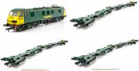 K9899 Bachmann Class 90 + Revolution Trains Ecofret Train Pack