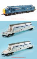 K9912SFX Bachmann Class 37 William Cookworthy + PBA Tiger Pack