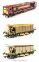 K9931 EFE Rail Class 58 + Bachmann Ballast Hopper Pack