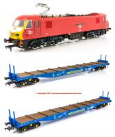 K9938 Bachmann 32-612Z + Heljan 5109 + 5110 Cargowaggon Pack