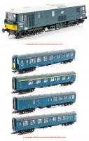 K9940A Class 73 + 4-TC BR Blue Bargain Train Pack
