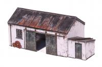 KX054 Scale Model Scenery kit Tony's Cart Shed