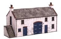 KX087 Scale Model Scenery kit Coach House & Stables