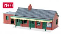 LK-12 Peco Manyways Lineside Kit Country Station Brick Type