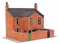 LK-207 Peco Victorian Low-Relief House Backs - Laser Cut Kit