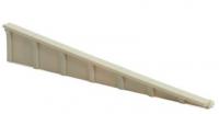 LK-68 Peco Platform Edging Ramps Concrete Type (Pack of 4)