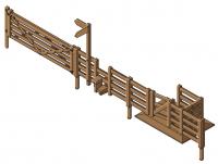 LK12118 Peco Flexible Field Fencing, Gates, Stiles