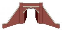 LK12160 Peco Single Track Bridge - Brick
