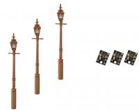 LML-GSBN DCC Concepts Gas Street/Platform Lamps - Brown