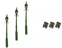 LML-GSGR DCC Concepts Gas Street/Platform Lamps - Green