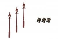 LML-GSMR DCC Concepts Gas Street/Platform Lamps - Maroon