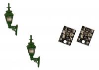 LML-GWGR DCC Concepts Gas Wall Lamps – Green (2 pack)