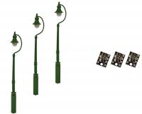 LML-SSGR DCC Concepts Swan-Neck Street/Platform Lamps - Green