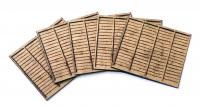 LX155 Scale Model Scenery kit 6ft Fence Panels