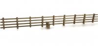 LX236 Scale Model Scenery kit 4ft Post & Rail Fencing