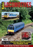 Magazine - Modern Locomotives Illustrated 240 - Preserved Electric Locos and Multiple Units